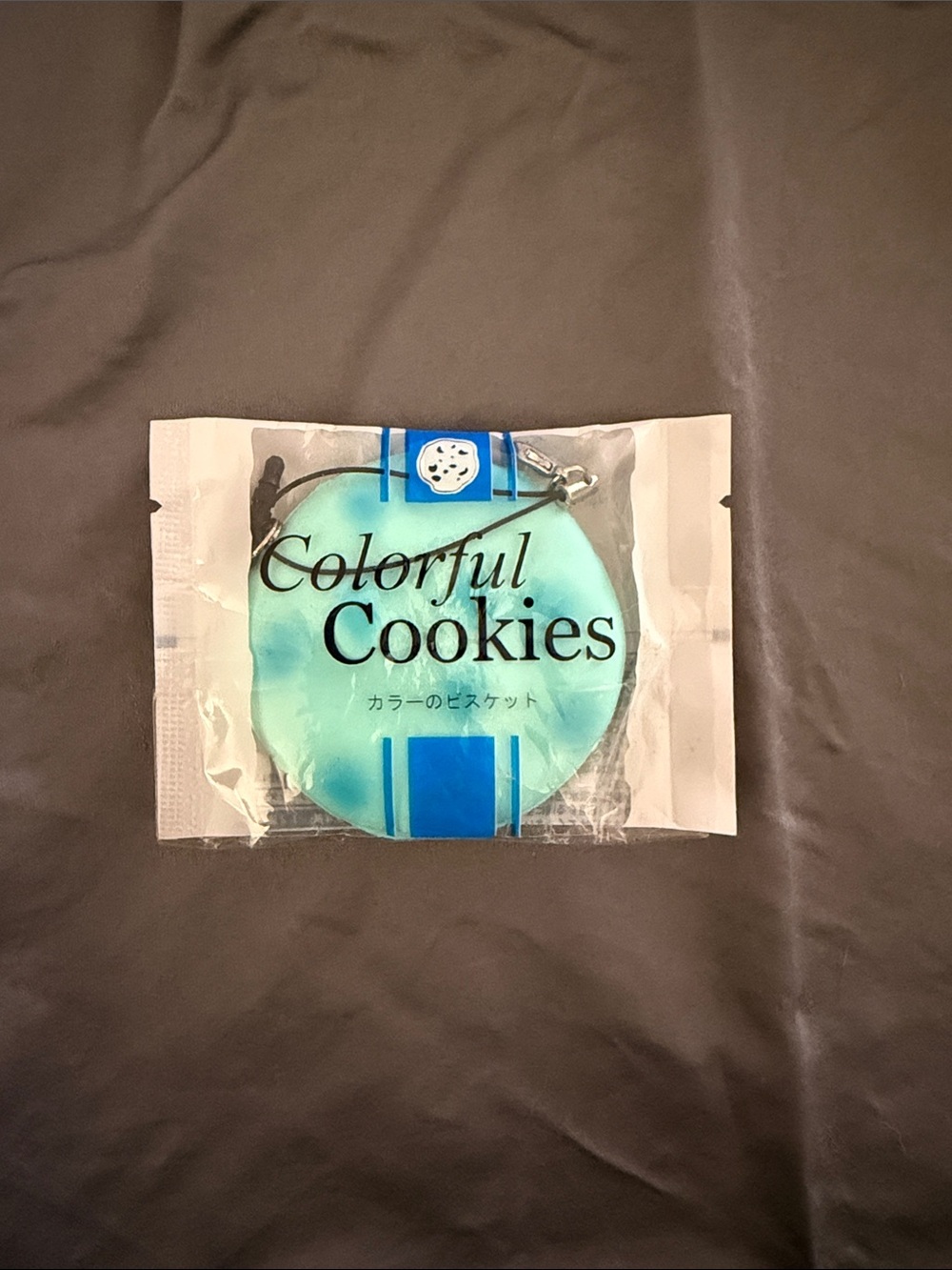Colorful Cookies Round Blue Cracking Squishy